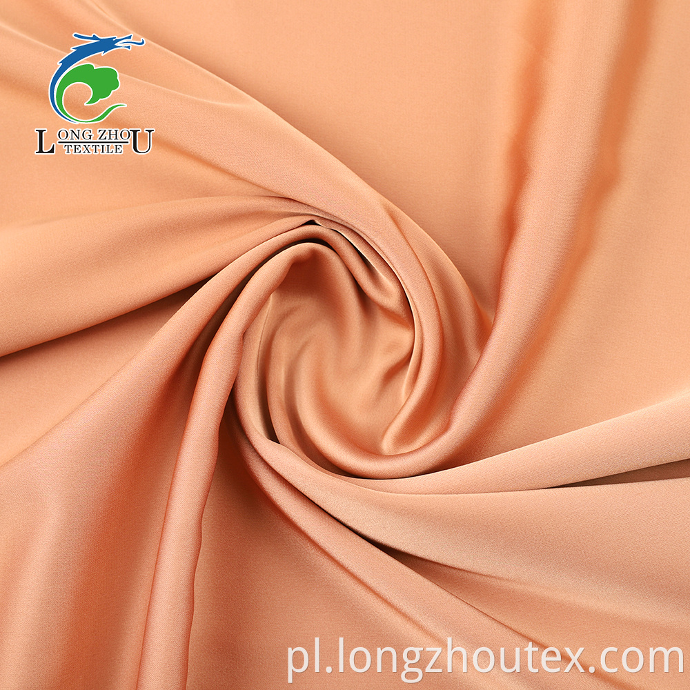 chiffon satin spandex PD fabric